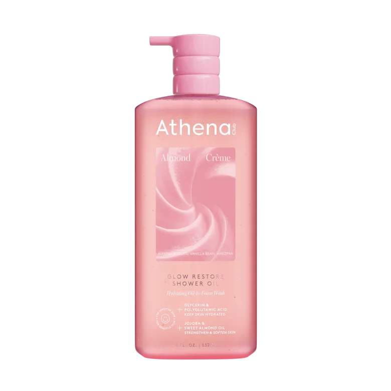 Glow Restore Shower Oil I8 Almond Crème