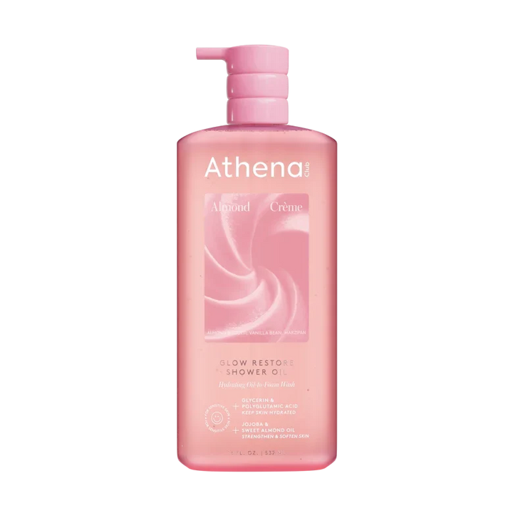 Glow Restore Shower Oil W6 Almond Crème